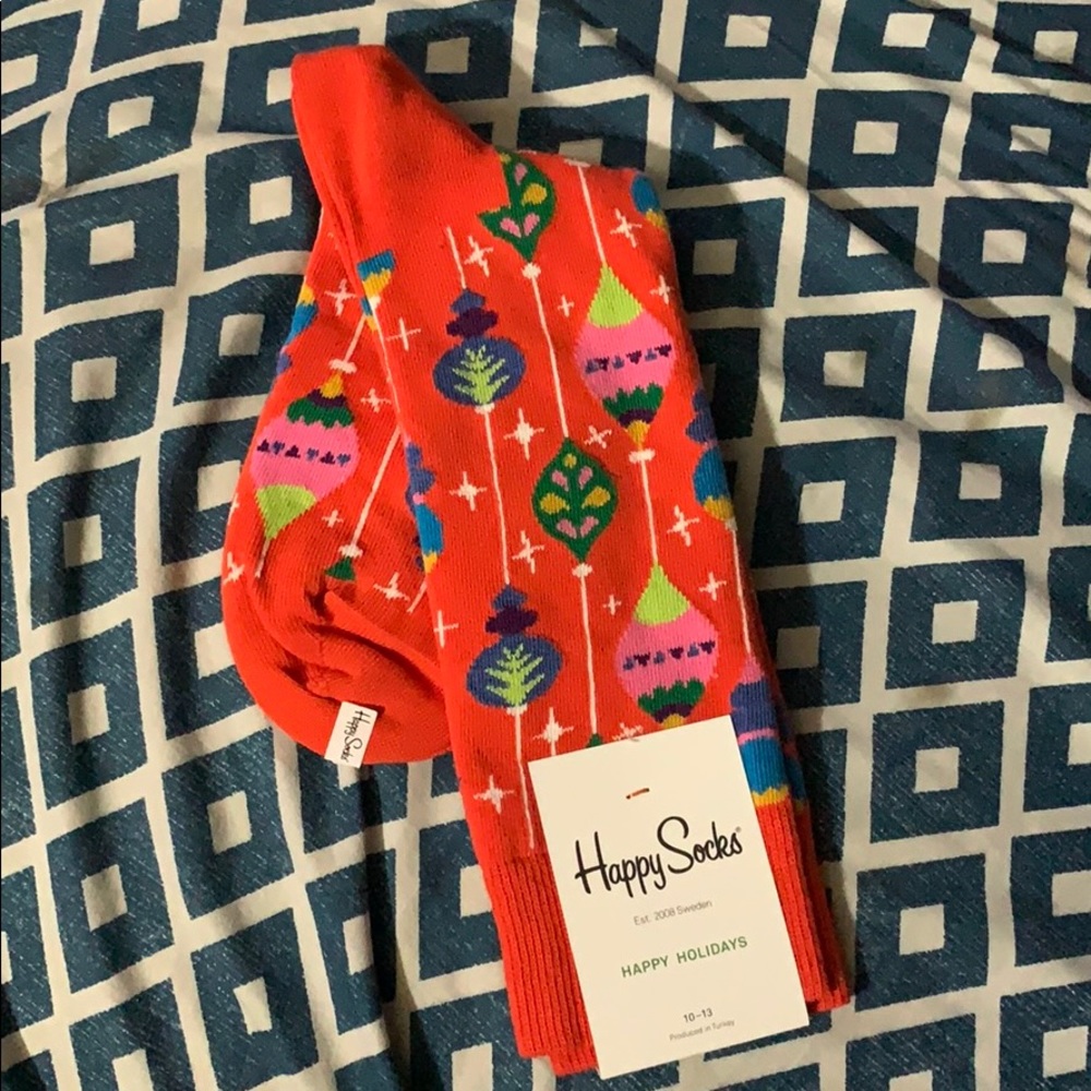 Happy socks Happy Holidays Sz 10-13